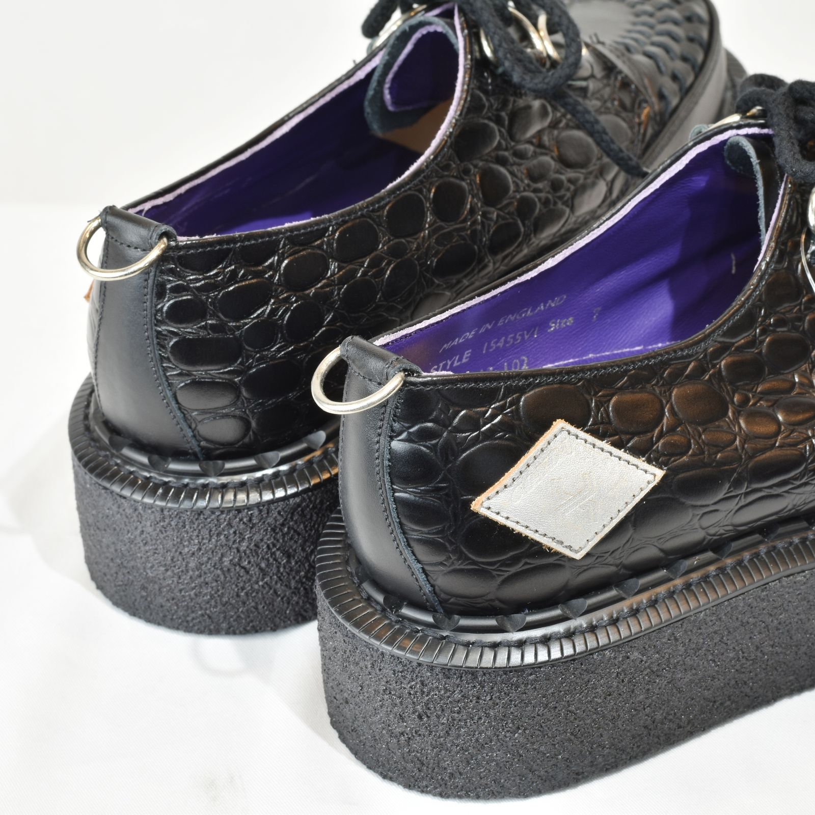 el conductorH - x GEORGE COX 3588 'Gibson BACK D-RING CREEPER (BK