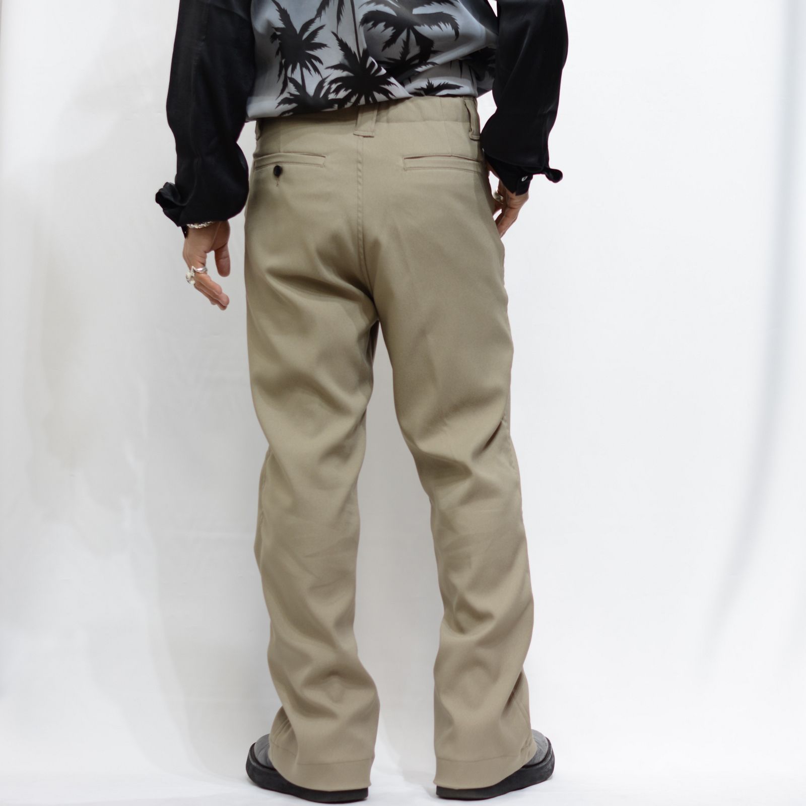 ISAMU KATAYAMA BACKLASH - フレア パンツ | chord online store