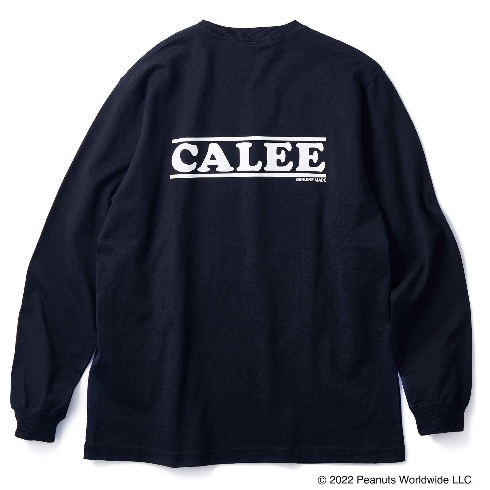 CALEE - PEANUTS L/S T-SHIRT (BLACK) | chord online store