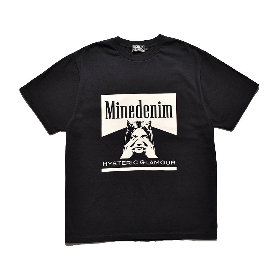 MINEDENIM - HYSTERIC GLAMOUR×MINEDENIM Graphic T-Shirts （BLK