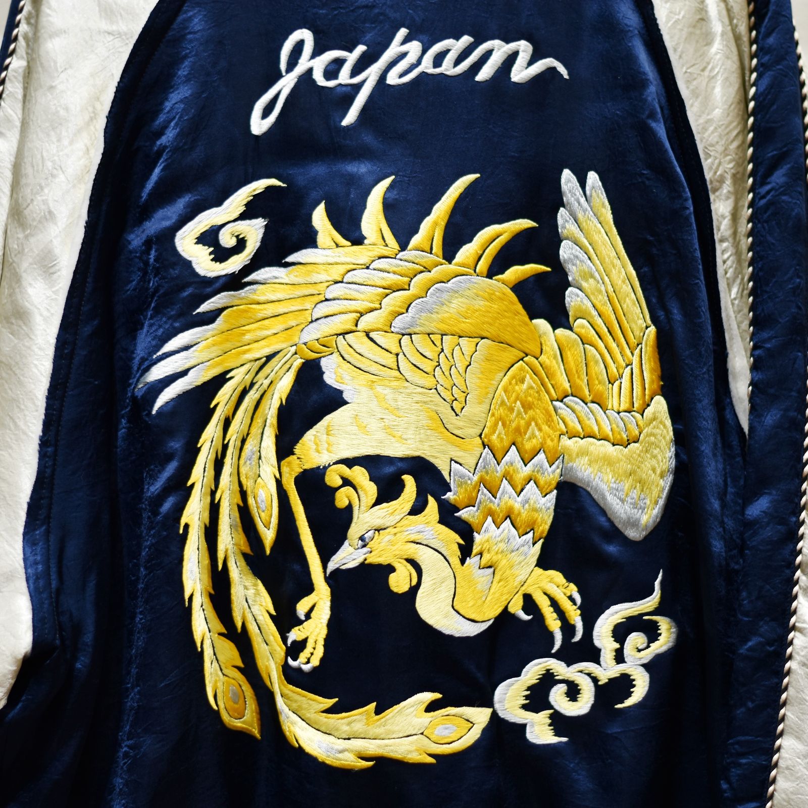 el conductorH - PHOENIX EMBROIDERED SOURVENIR JKT (BLU) | chord