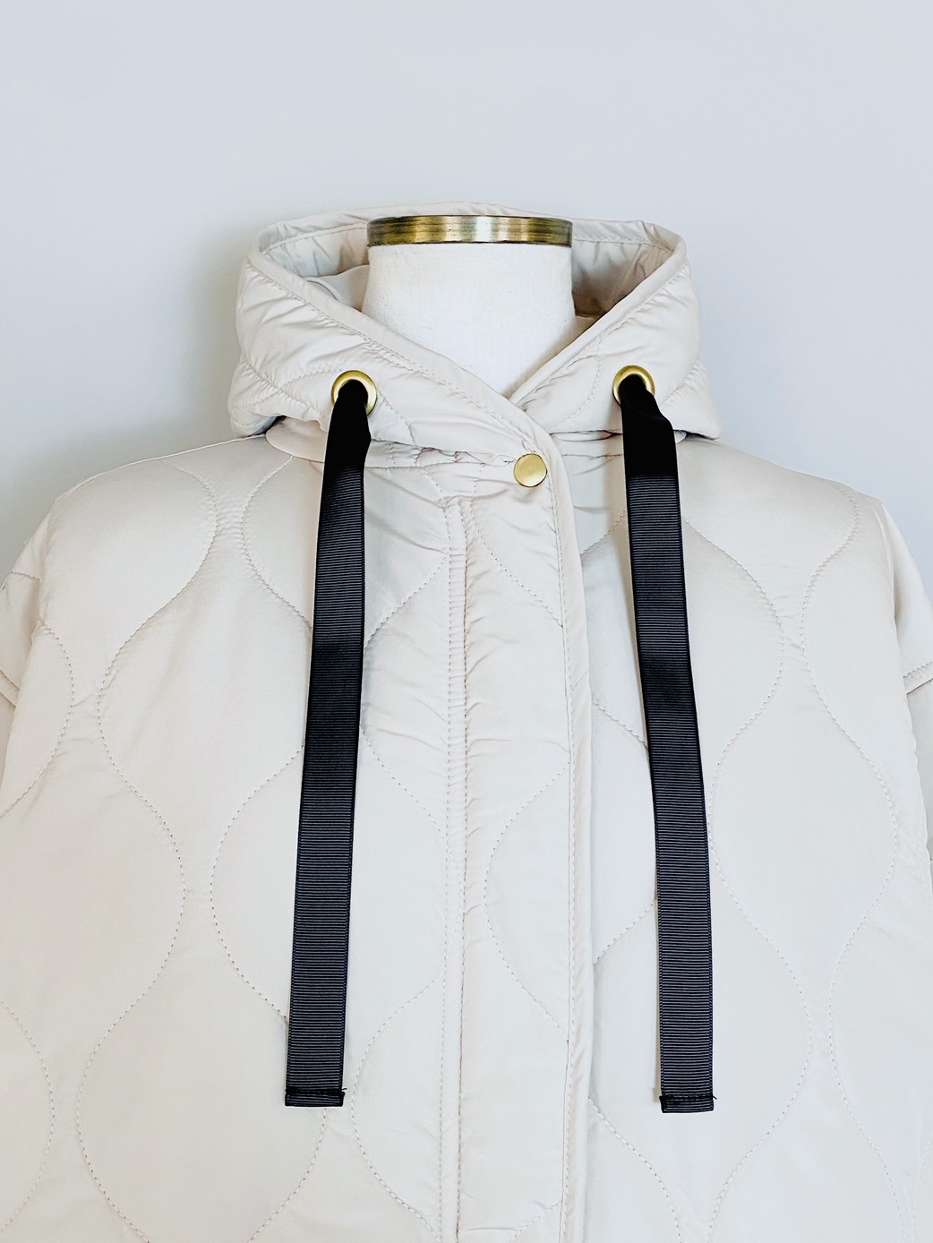 SELECT(セレクト) キルティングフードロングコート ｜Praise / trois