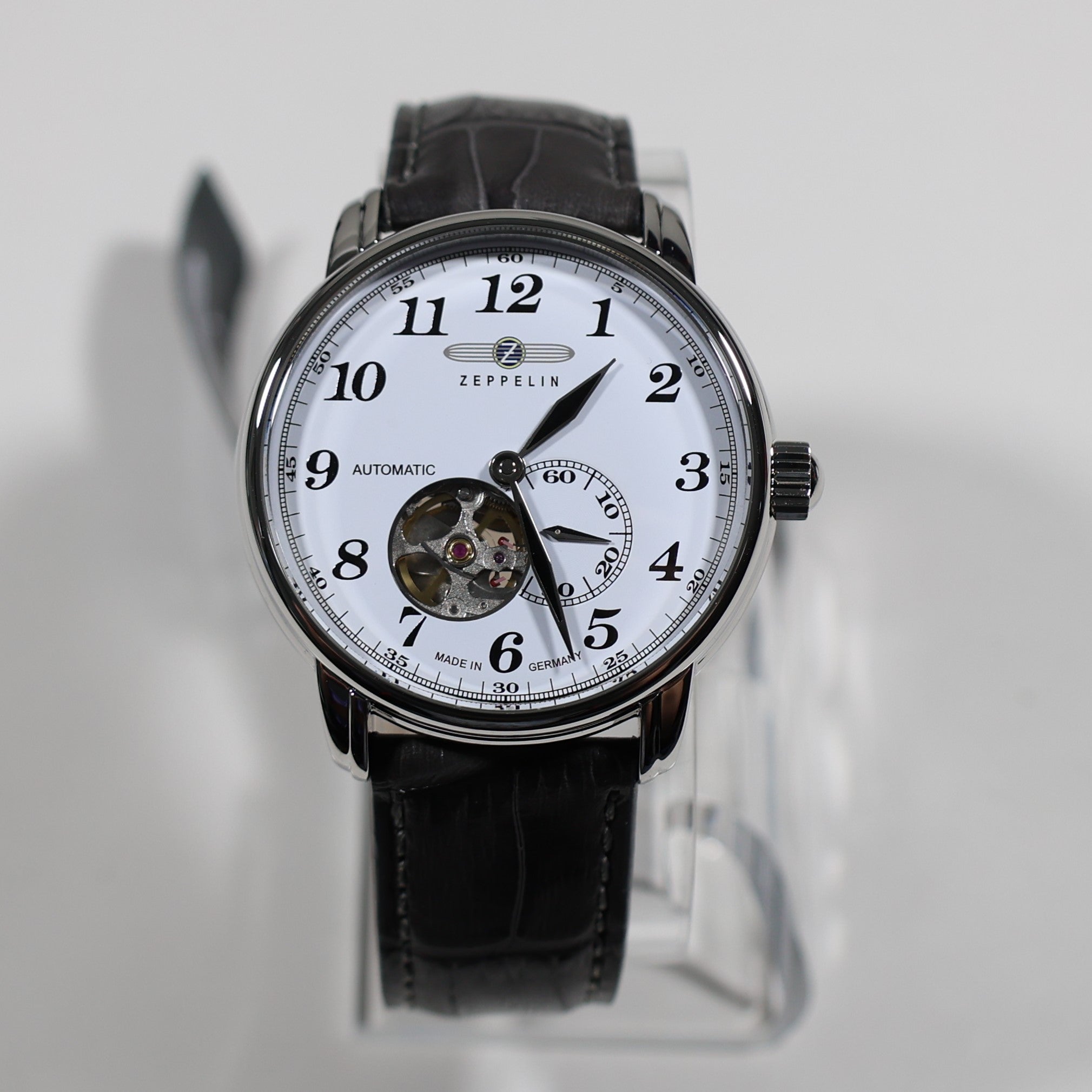 Zeppelin LZ127 Graf Zeppelin Automatic Men's Skeleton White Dial