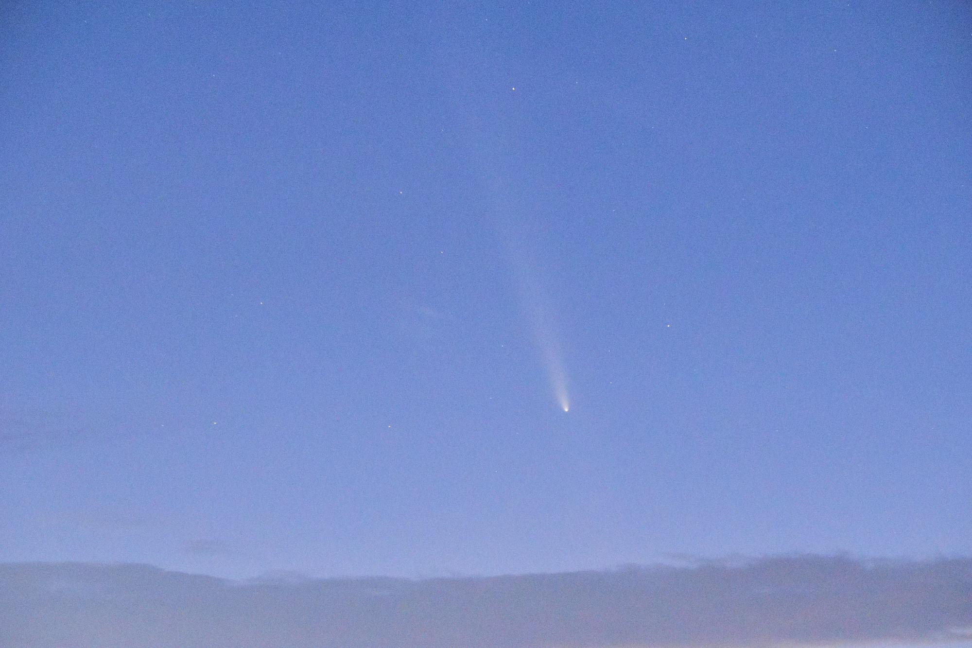 紫金山・アトラス彗星（C2023 A3）（フォト＠丹波篠山）／丹波篠山市