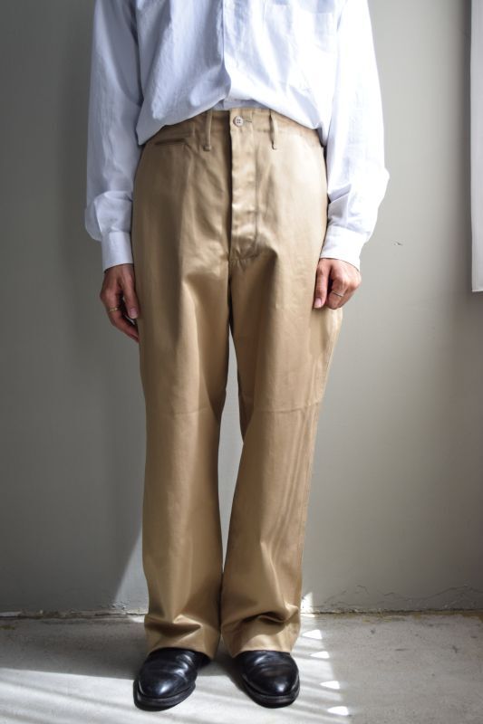 CIOTA (シオタ) ウエポン チノクロス パンツ [BEIGE]