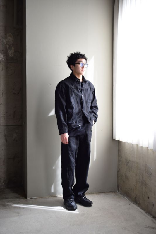 COMOLI (コモリ) デニム ジャケット [BLACK]