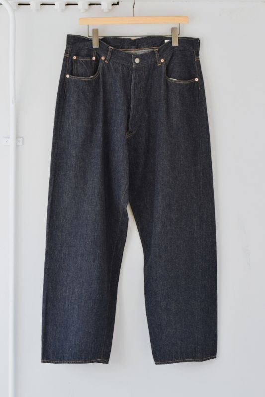 COMOLI (コモリ) デニム 5Pパンツ [NAVY]