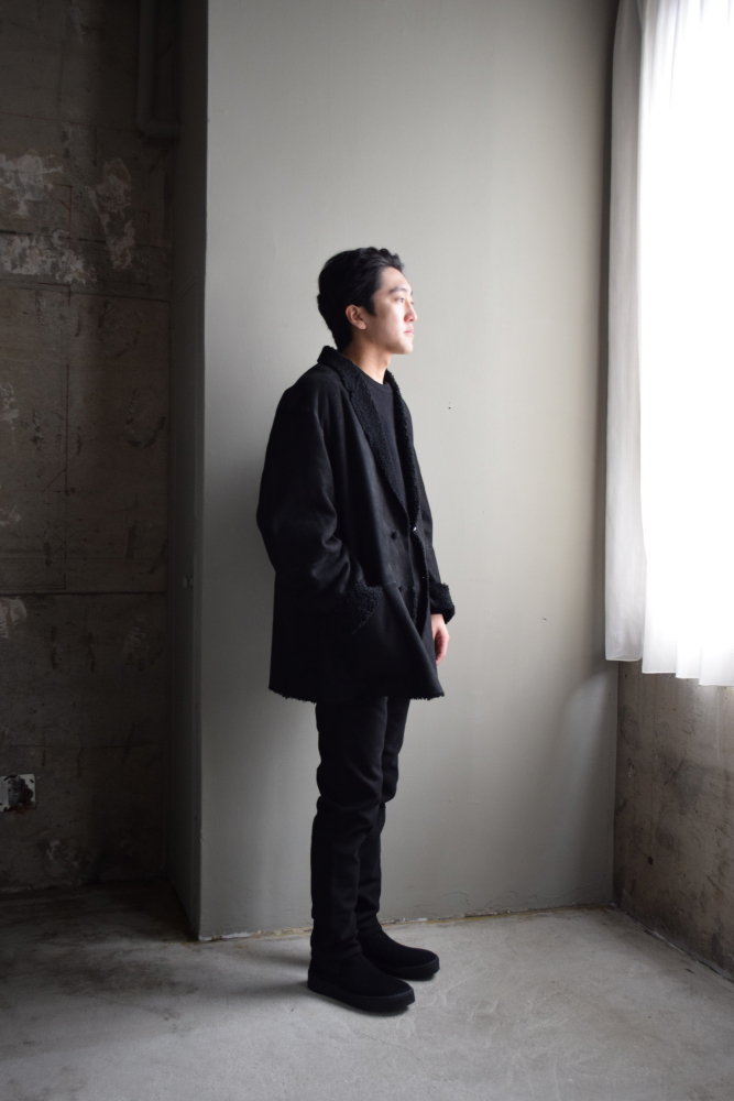 COMOLI (コモリ) シープスキン ジャケット [BLACK]