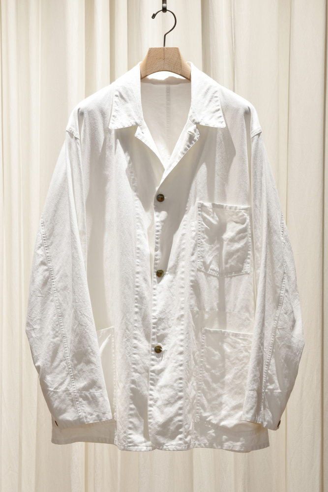 COMOLI (コモリ) ホワイト 1938ジャケット [WHITE]