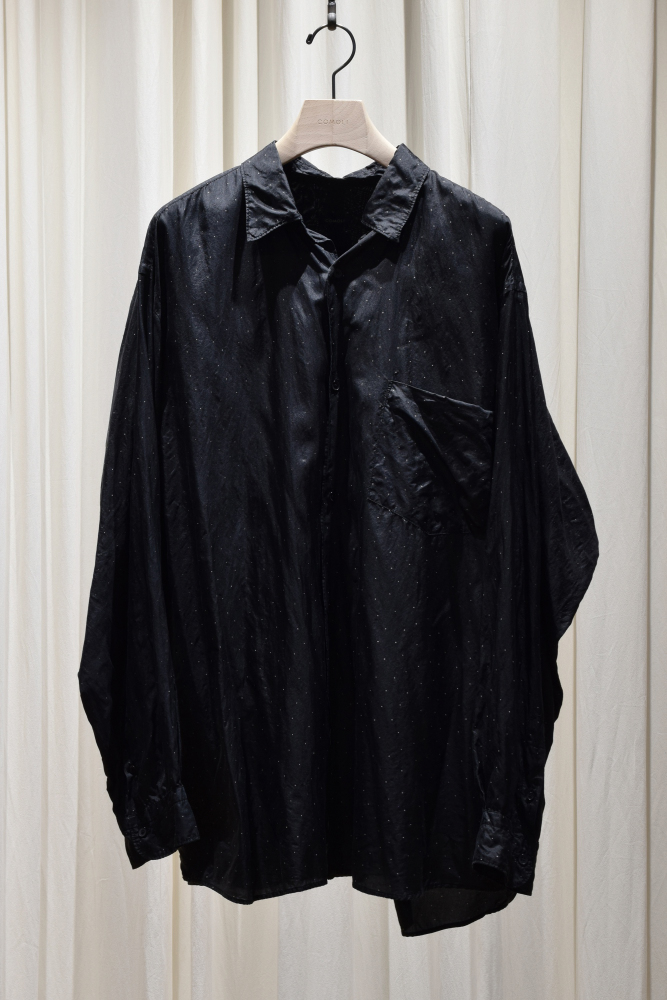 COMOLI (コモリ) シルクドット コモリシャツ [DOT]