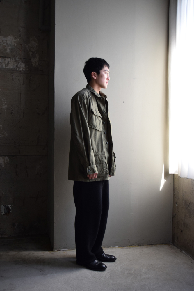 CIOTA (シオタ) Jungle Fatigue Jacket (Rip-stop / Stone Wash) [Dark