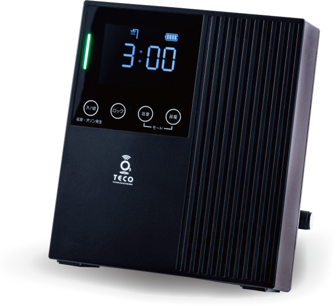 BATH PEACE O3 防水/コードレス型 オゾン除菌脱臭機｜株式会社シティライフ