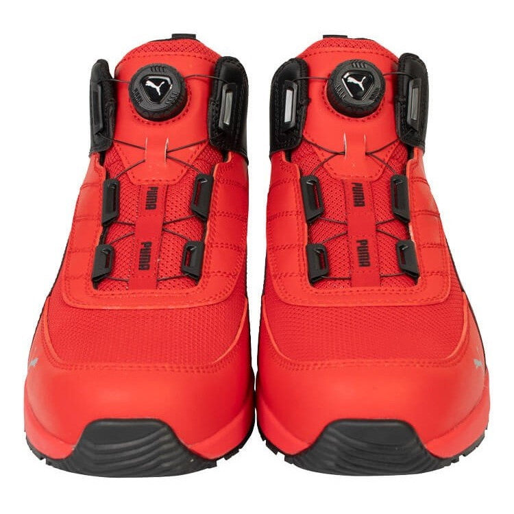 PUMA BOA安全靴 プーマ安全靴 レッド27センチEEE PUMA BOA安全靴