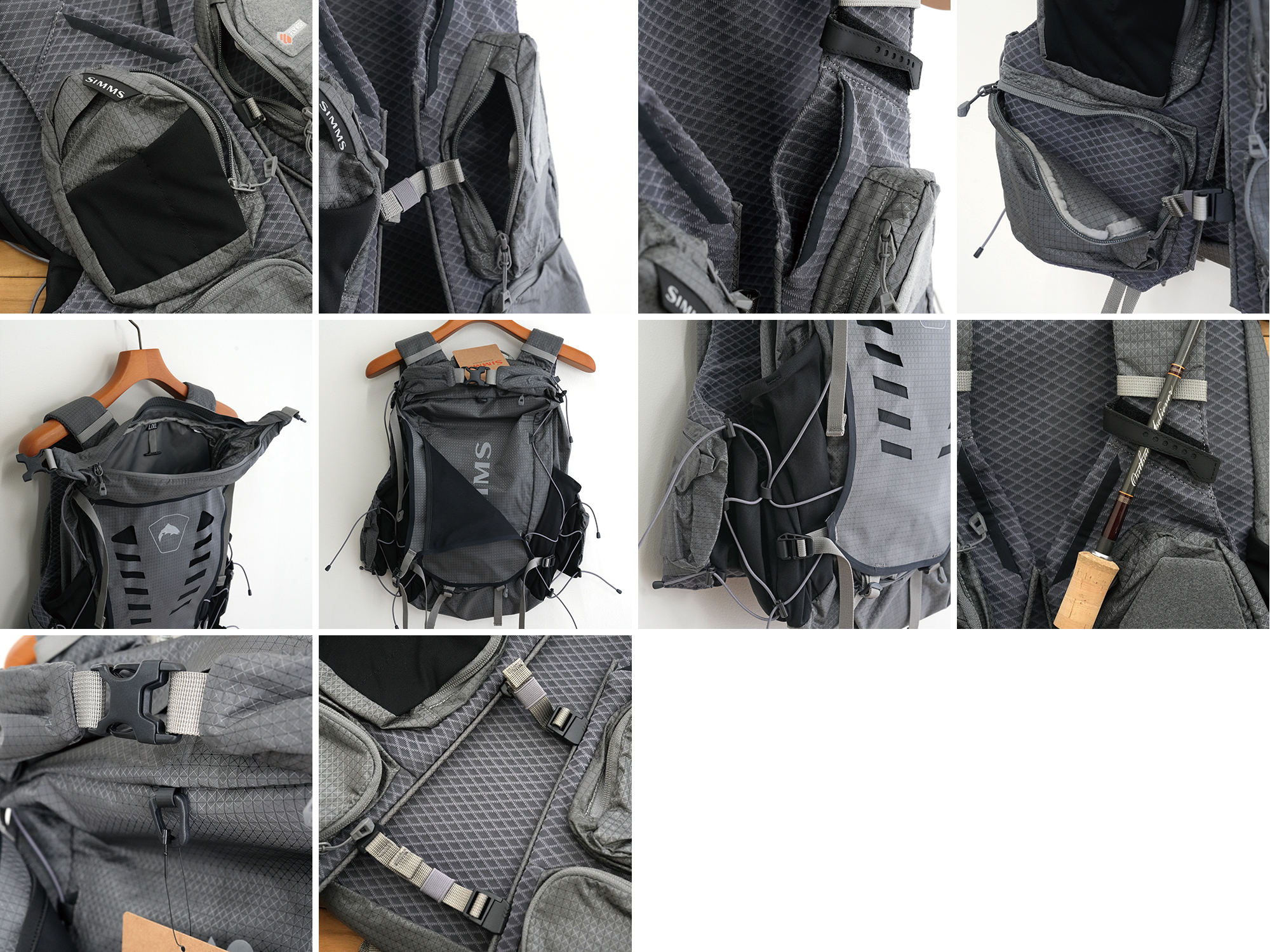 フィッシングベスト特集 No.6「SIMMS FLYWEIGHT VEST PACK」｜ニュース