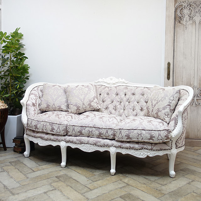 3人掛けソファ・アンティークテイスト 1008-3-18F68B 新着アンティーク