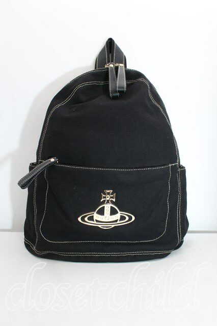 ヴィヴィアンウエストウッド 中古 / BAエッジウェアリュックサック 黒