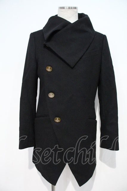 ヴィヴィアンウエストウッド MAN 中古 / メルトンミントカラーコート48