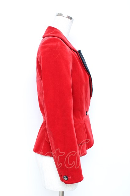 ヴィヴィアンウエストウッド 中古 / 別珍ラブジャケット 1 レッド