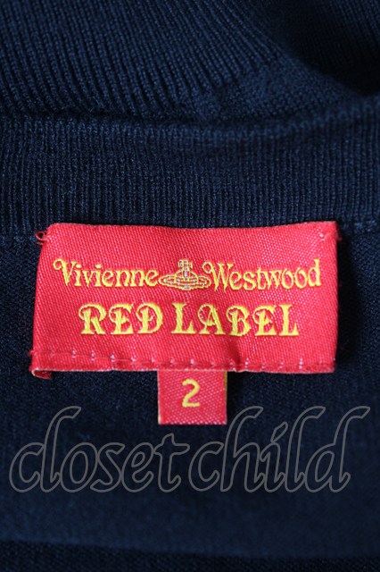 ヴィヴィアンウエストウッド 中古 / 単色オーブ刺繍カーディガン 2
