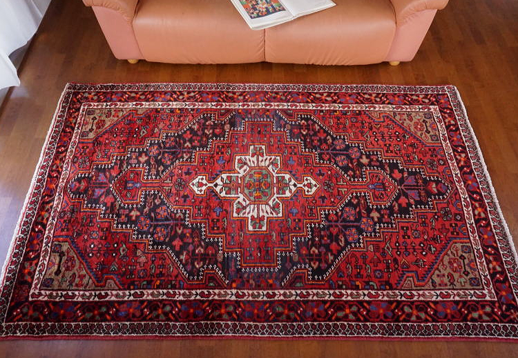 ペルシャ絨毯 ハマダン産 オールド