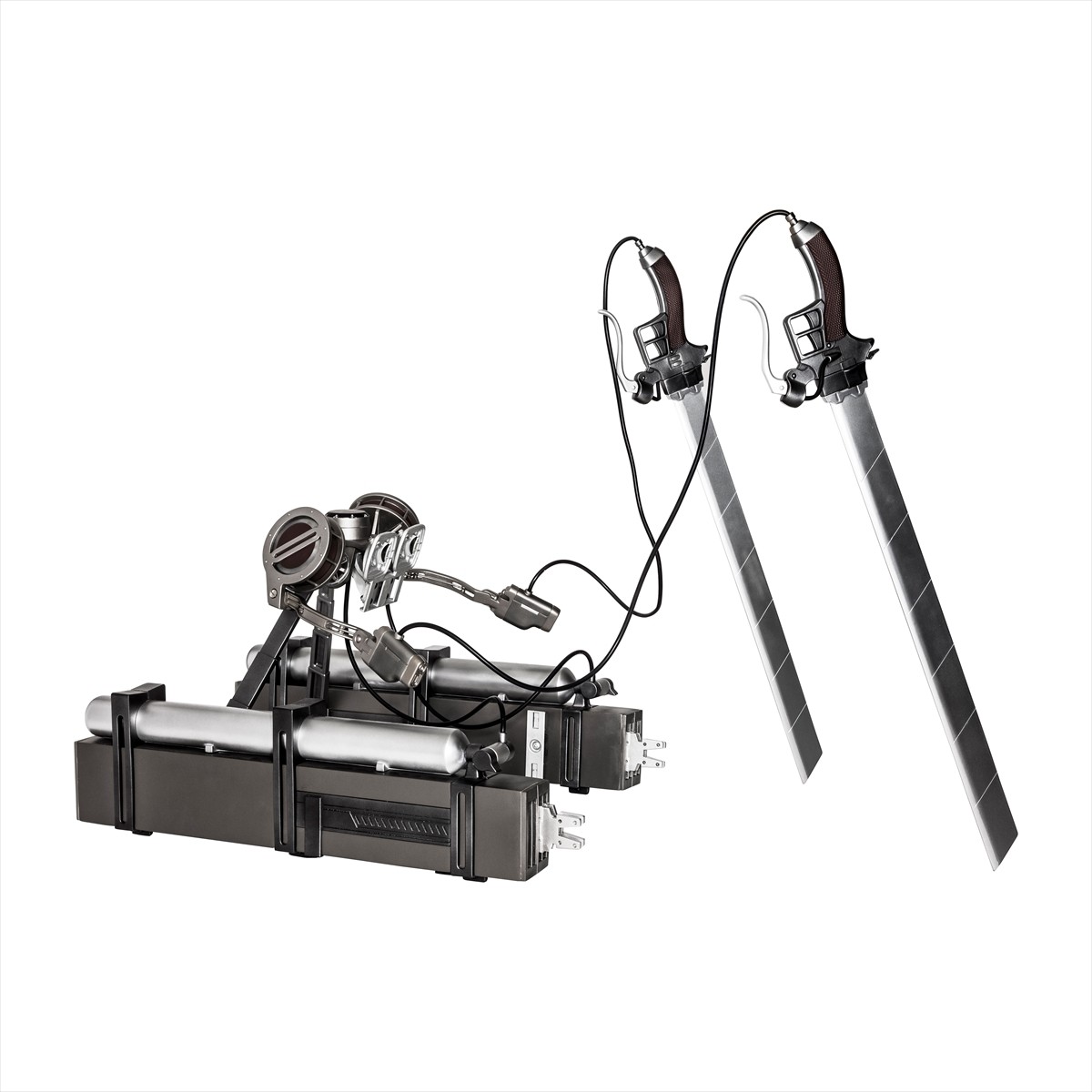 写真）『進撃の巨人』立体機動装置を1／1で再現 総重量10キロ＆10万円