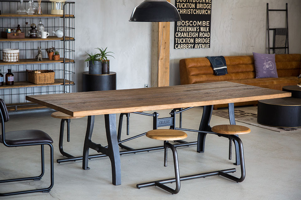 クランキー ダイニングテーブル｜テーブル｜CRUSH CRASH PROJECT