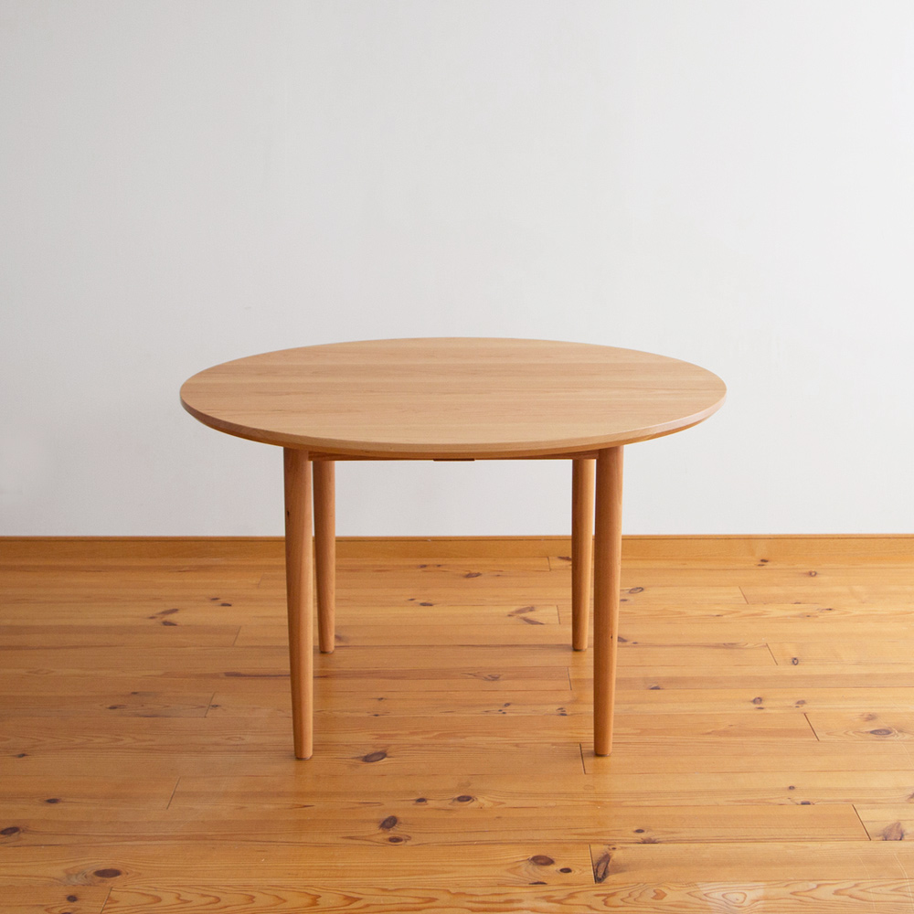 チェリーのラウンドテーブル5248納品事例・T-203 家具工房クラポ