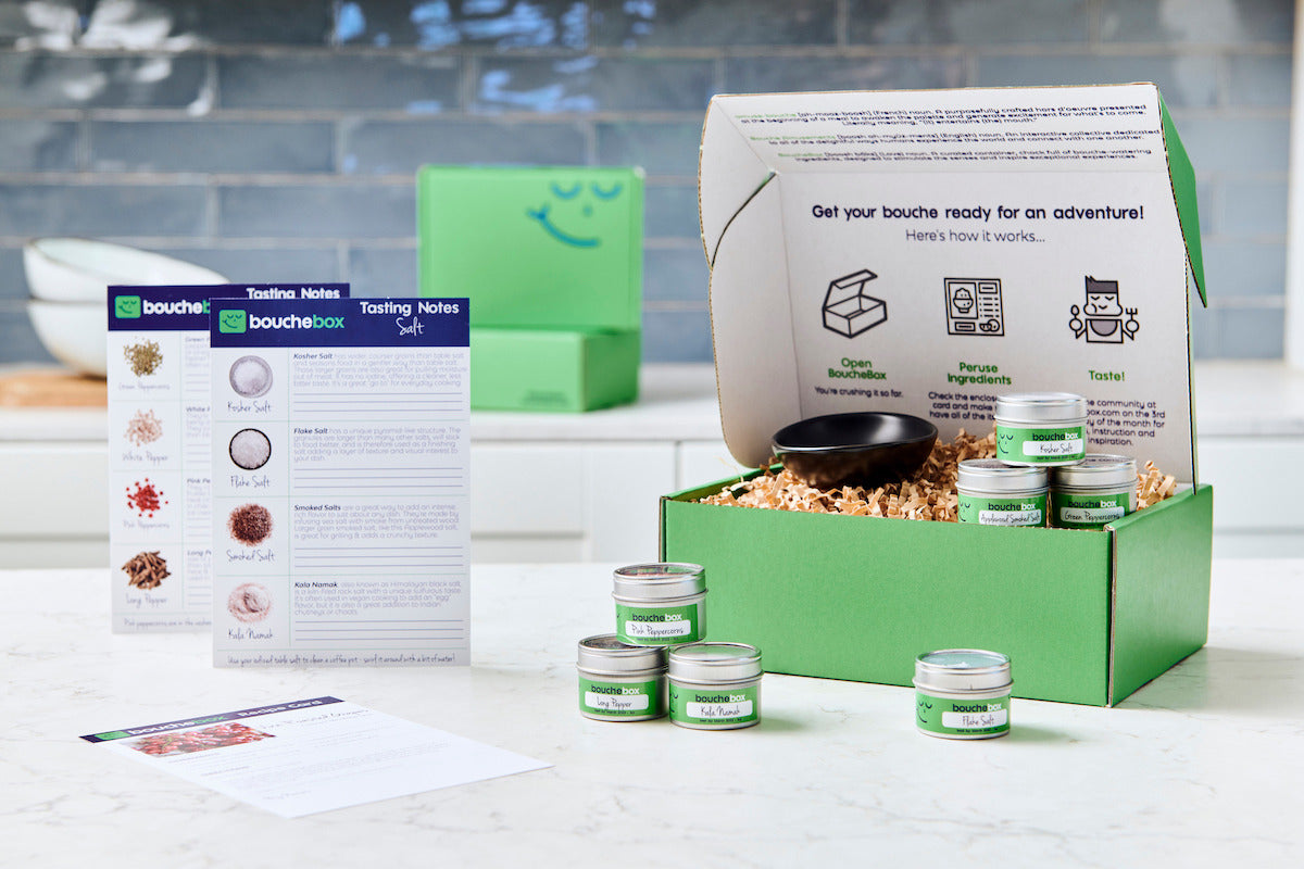 Interactive FOODIE Tasting Kit - Cratejoy