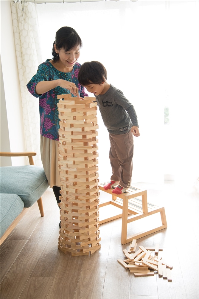 KAPLAカプラブロック200ピース｜積み木・木のおもちゃのギフト通販