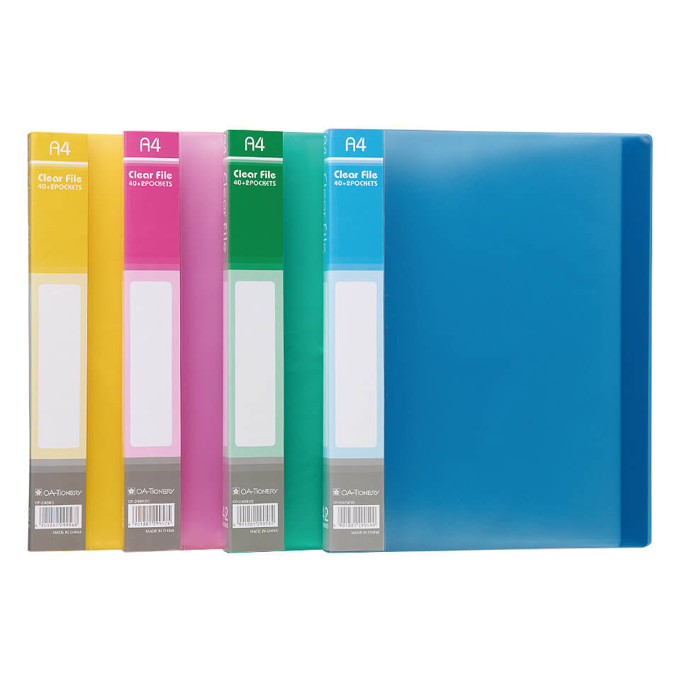 クリヤーファイルA4 32ポケット｜ファイル｜ファイル・ホルダー