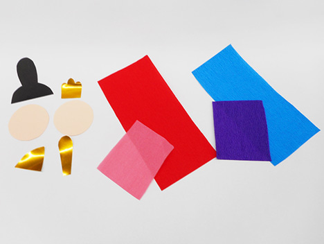 保育の製作アイデア」キラキラ飾りのおひなさま｜SAKURA PRESS｜株式