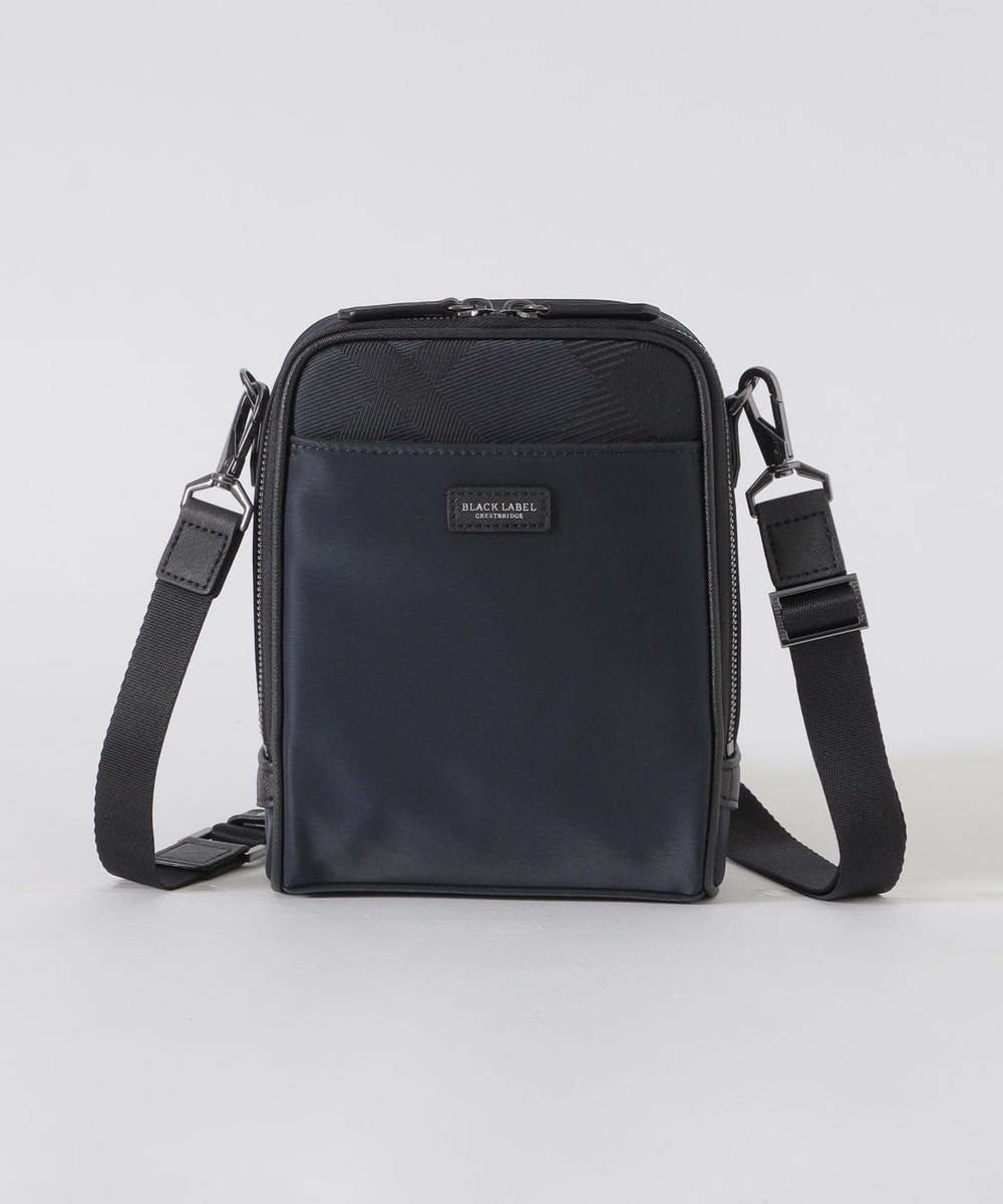 ナイロンコンビカルゼシャドークレストブリッジチェックビジネスミニ