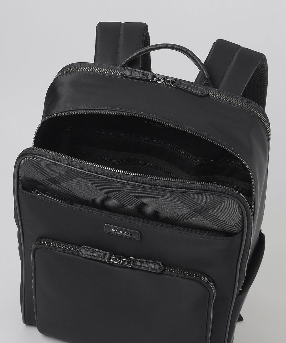 ナイロンコンビカルゼシャドークレストブリッジチェックビジネスバック