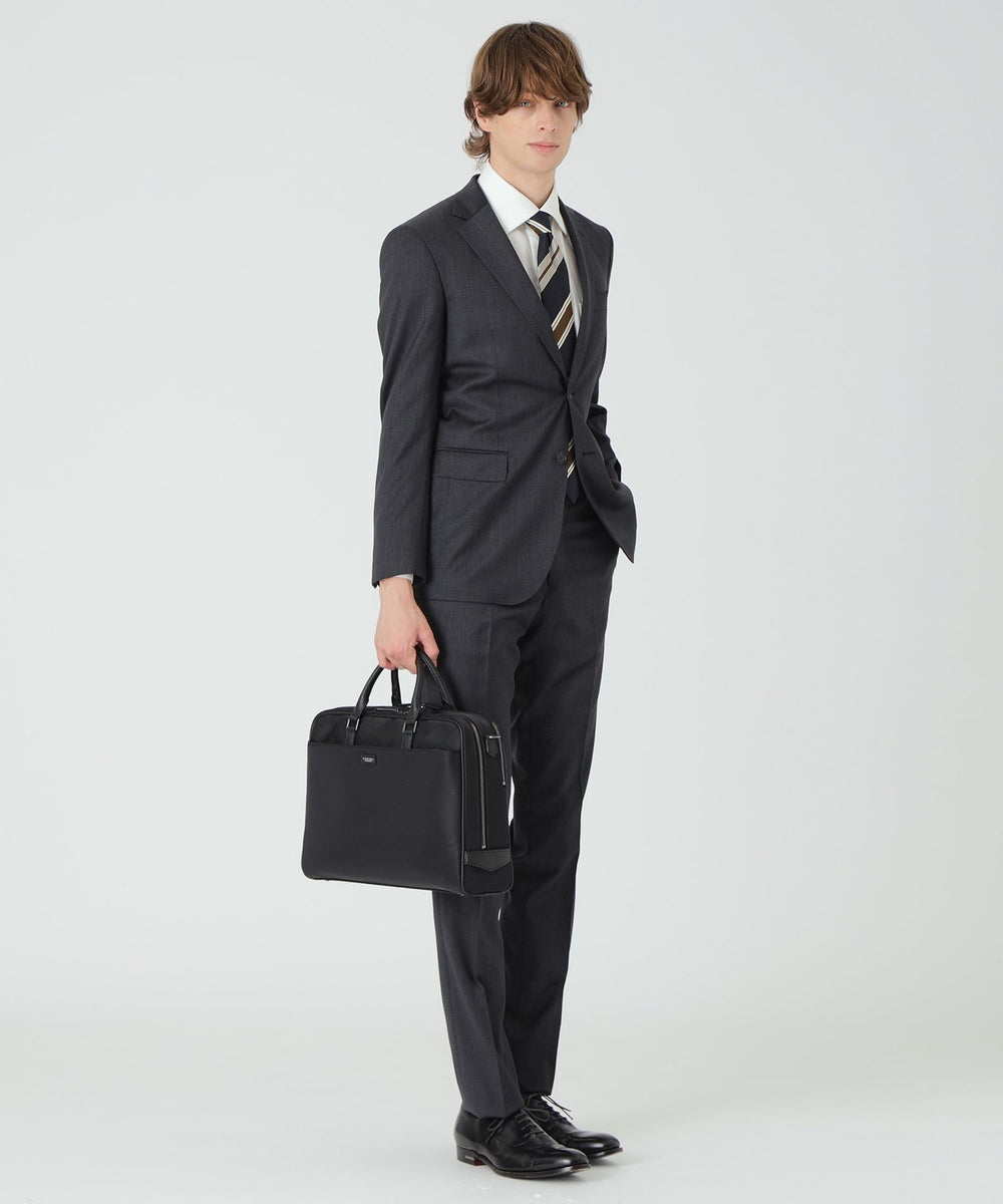 ナイロンコンビカルゼシャドークレストブリッジチェックビジネス