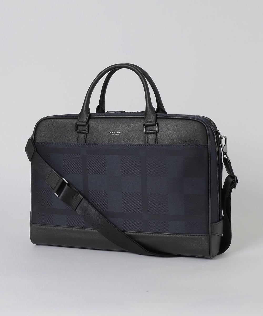 シャドークレストブリッジチェックブリーフ（バッグ）｜BLACK LABEL