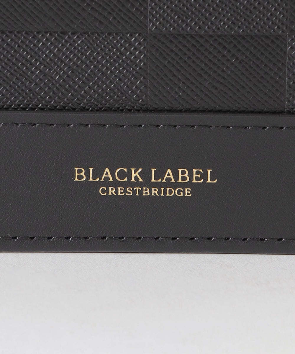 エンボスチェックカードケース（ウォレット/ケース）｜BLACK LABEL
