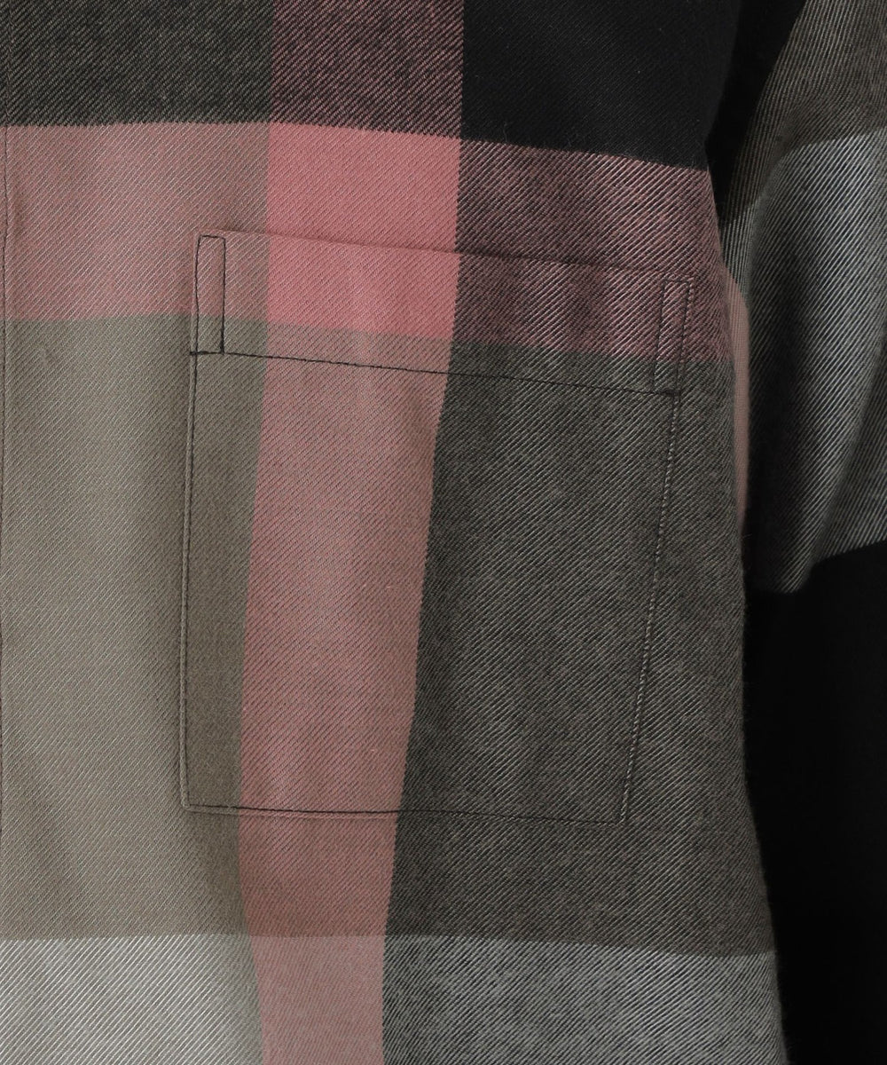 ブラッシュドクレストブリッジチェックシャツ（カジュアルシャツ