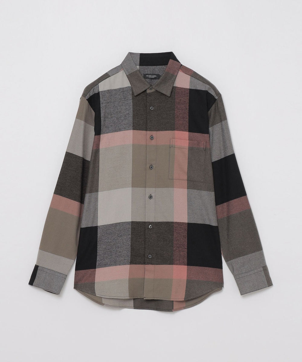 ブラッシュドクレストブリッジチェックシャツ（カジュアルシャツ