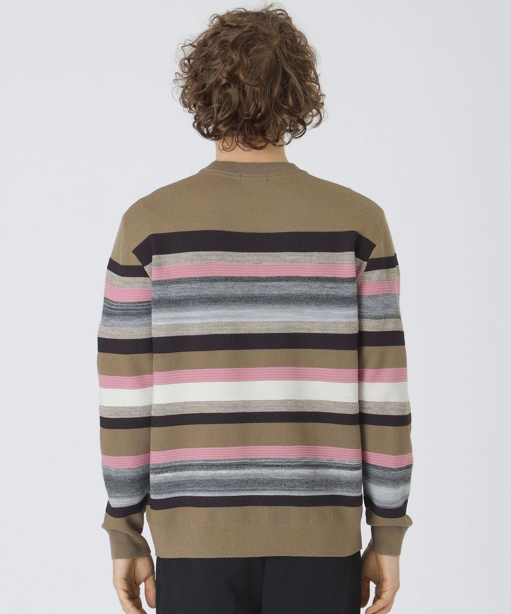 カスリボーダーニット（ニットウェア）｜BLACK LABEL CRESTBRIDGE