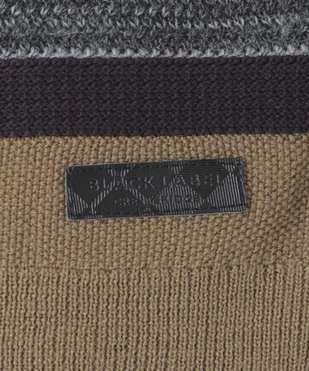 カスリボーダーニット（ニットウェア）｜BLACK LABEL CRESTBRIDGE