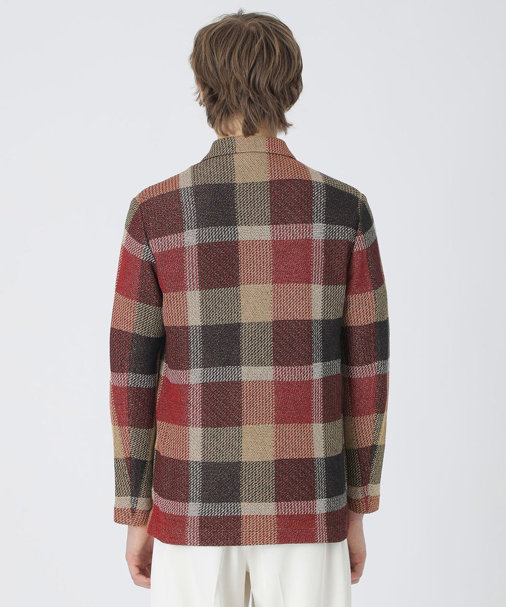 10th ANNIVERSARY】ツィーディークレストブリッジチェックニット