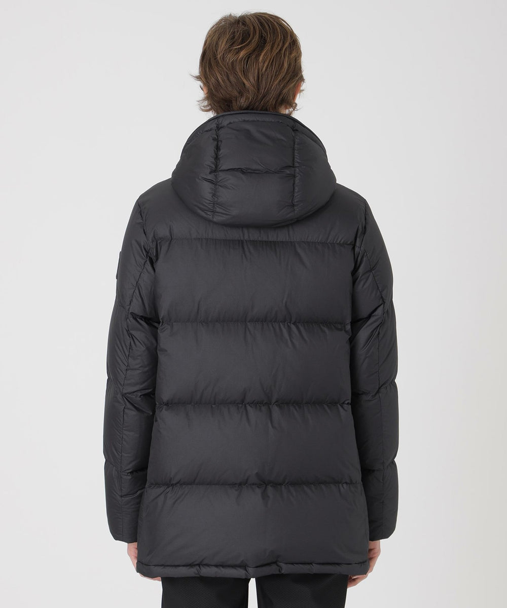 BLACK lab.】ライトウェイトミドルレングスリップダウン（ブルゾン