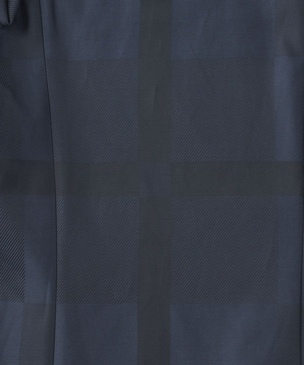 シャドーチェックライトウェイトステンカラーコート（ブルゾン