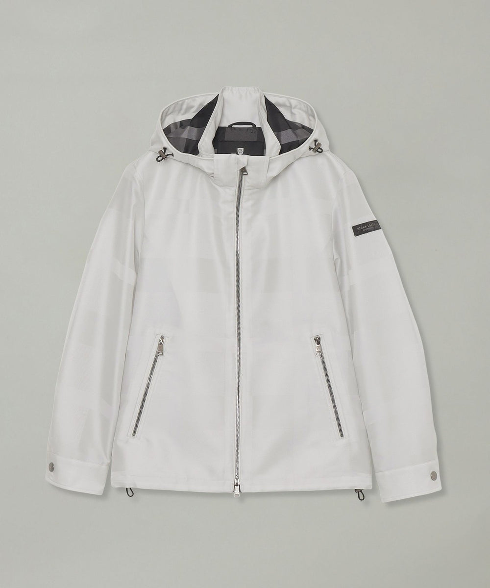 シャドークレストブリッジチェックパーカー（ブルゾン）｜BLACK LABEL