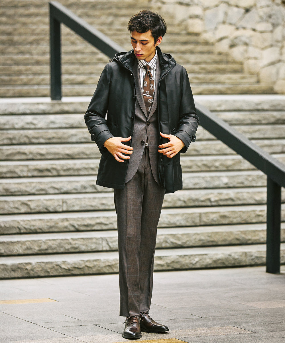 日経タブロイド版掲載ーvol.1 BASIC COATー｜BLACK LABEL CRESTBRIDGE