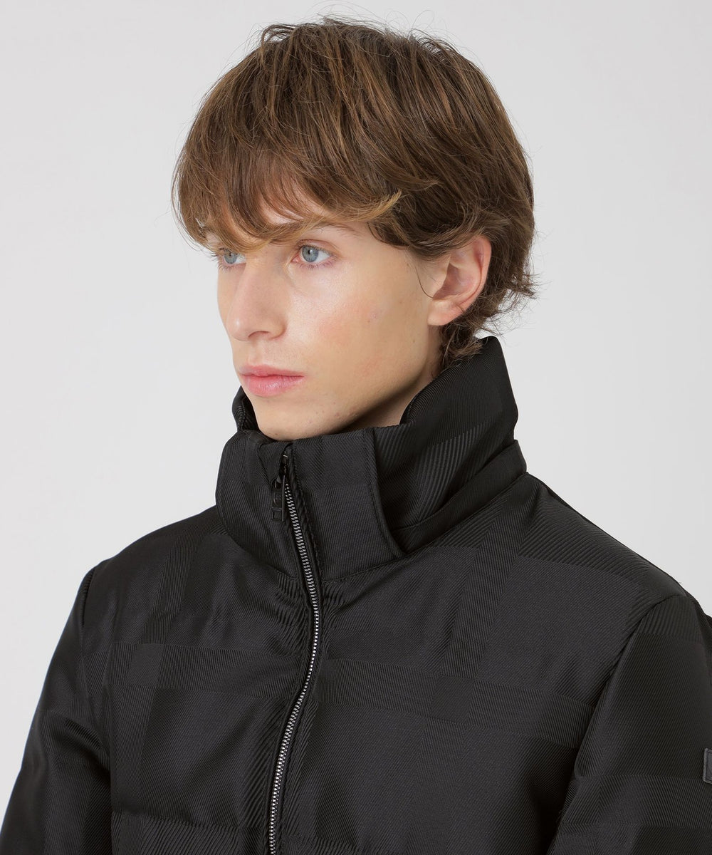 シャドーチェックカルゼダウン（ブルゾン）｜BLACK LABEL CRESTBRIDGE