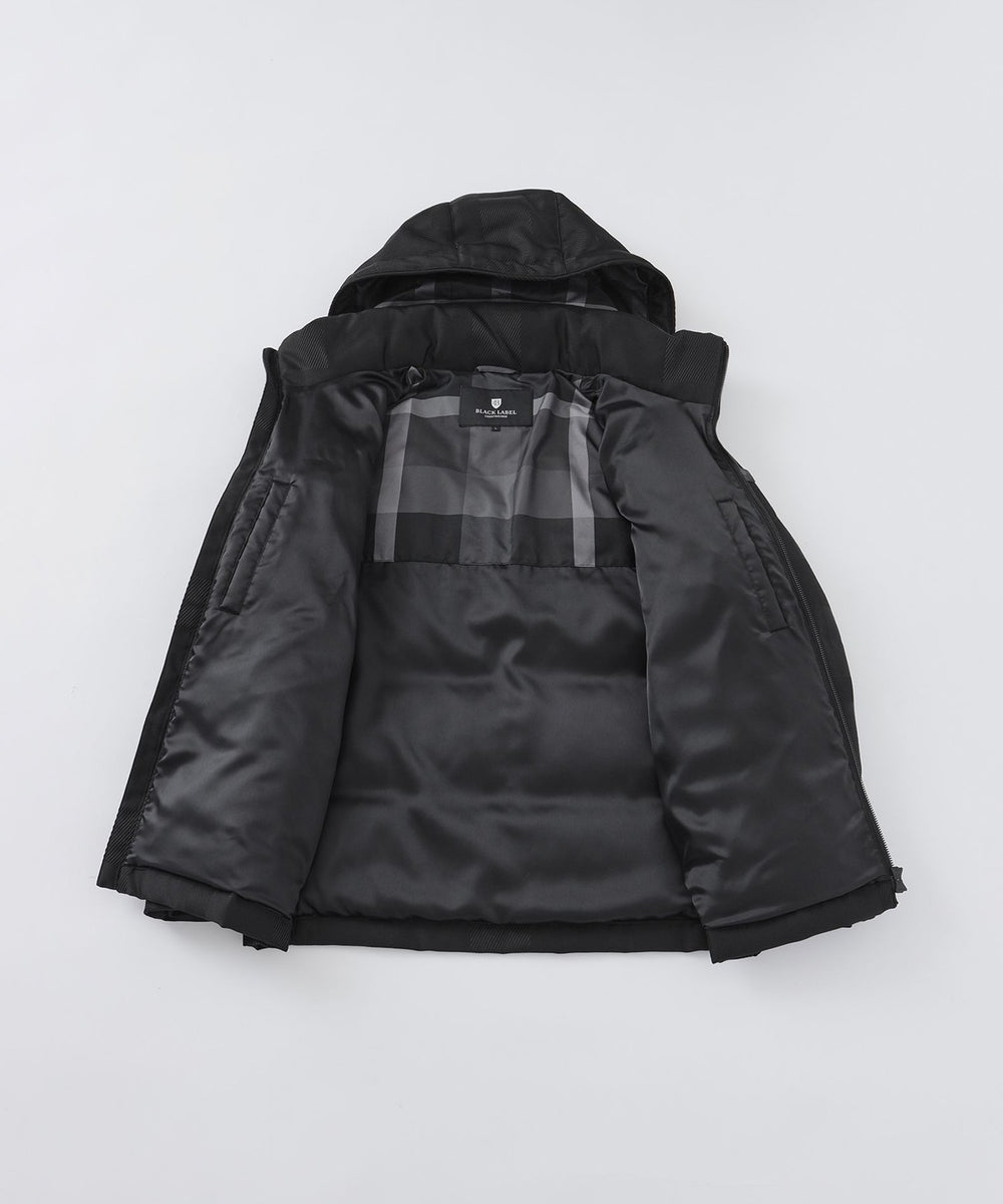 シャドーチェックカルゼダウン（ブルゾン）｜BLACK LABEL CRESTBRIDGE