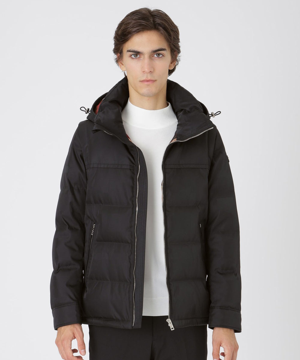 10th ANNIVERSARY】LIMONTAナイロンシャドーチェックダウン（ブルゾン