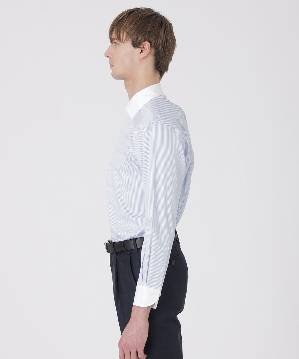 一部店舗限定】プレミアムギザクレリックストライプセミワイドカラー