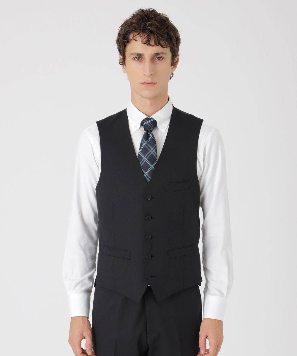 ブラックソリッドスリーピーススーツ（スーツ）｜BLACK LABEL